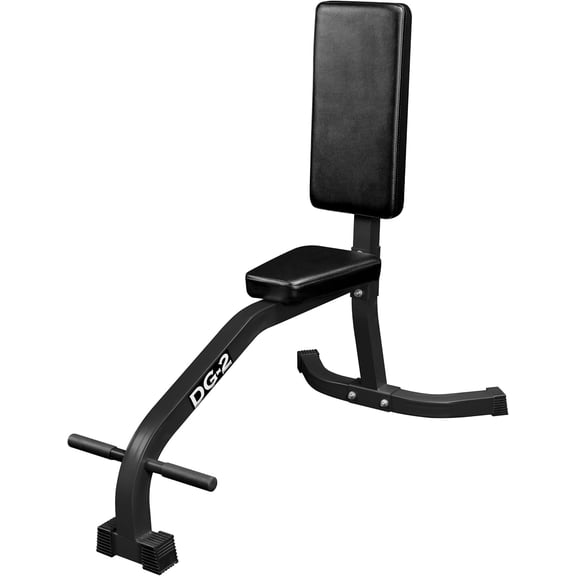 Upright Stationary Weight Bench Shoulder Press Bench for Strength Training, Arms, Biceps, Triceps, and Home Gym Workouts