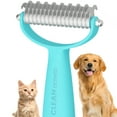 thumbnail image 1 of Uproot Clean Deshedding Brush for Cats & Dogs - Undercoat Rake for Dogs & Cats!, 1 of 7