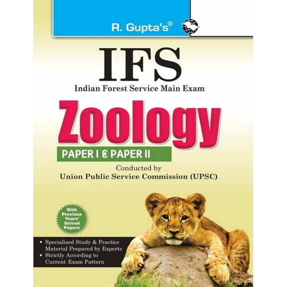 Upsc: IFS Zoology (Including Paper I & II) Main Exam Guide, (Paperback)