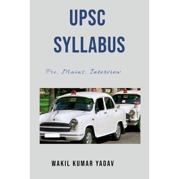 Upsc Syllabus, (Paperback)