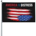 thumbnail image 1 of Upside Down American America In Distress Garden Flag 3x5 Ft Decor Outdoor Banner Sign Party Parade Breeze Home Fade Proof Flags, 1 of 8