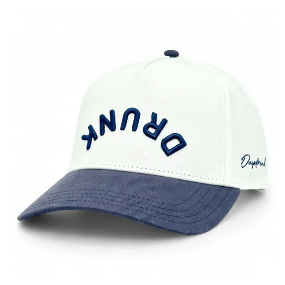 Upside Down Drunk Hat, Unisex Adjustable Snapback Baseball Cap in Comfortable Cotton for Men & Women