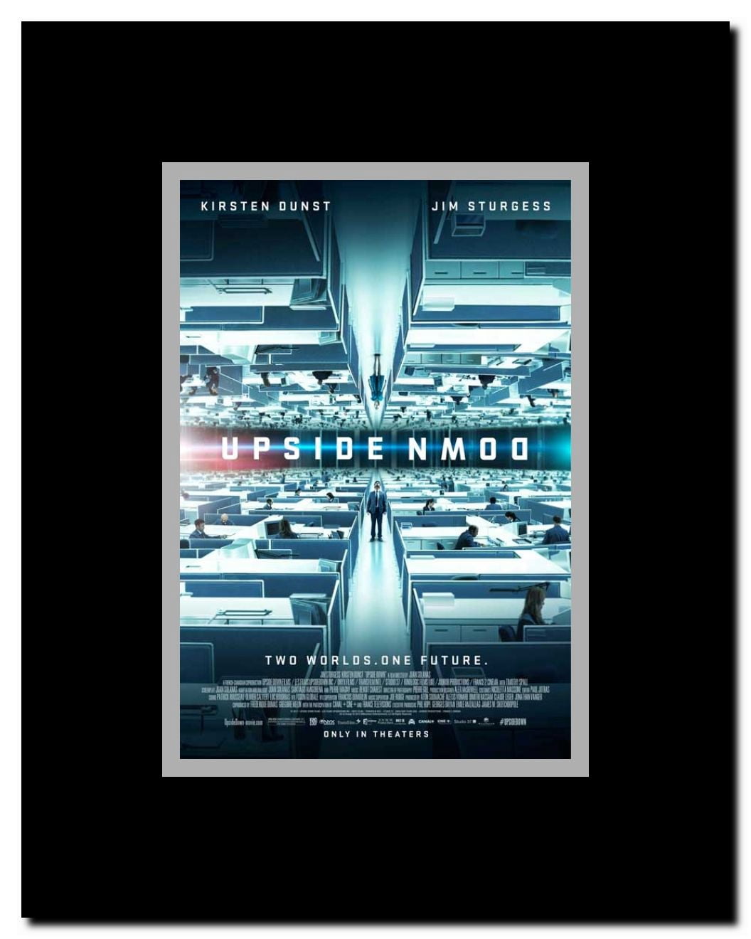 Upside Down Framed Movie Poster