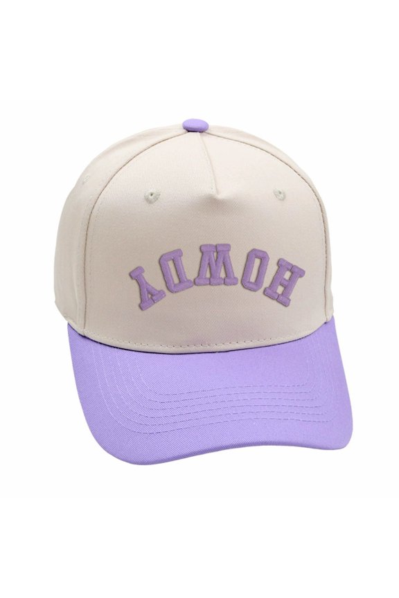 Upside Down HOWDY 3D Puff Embroidered Trucker Hat | Reverse Novelty Design, Adjustable Unisex Baseball Cap