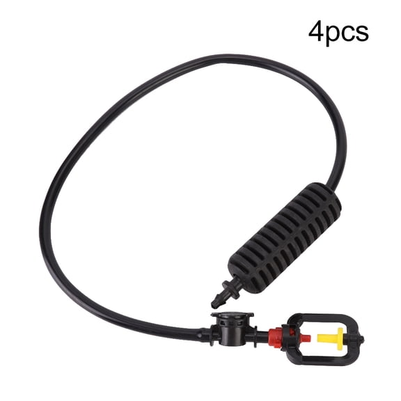 Upside-Down Nozzle Micro Sprinkler with Rotating Lantern Design