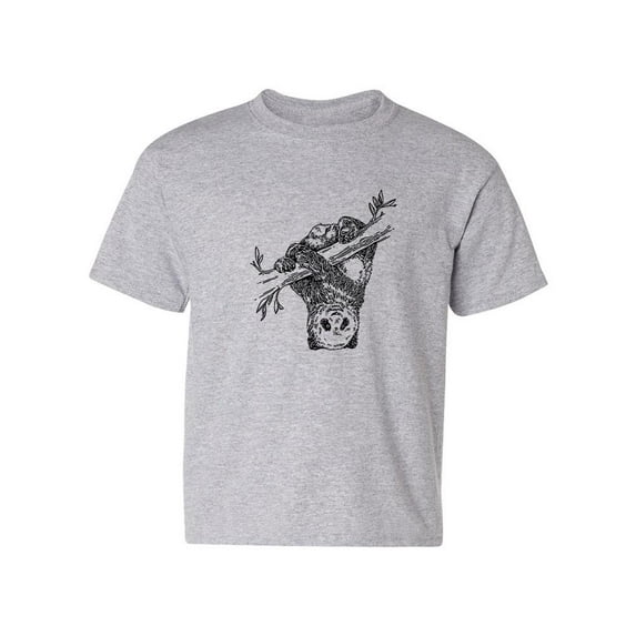 Upside Down Panda T-Shirt Juniors -Image by Shutterstock, Large