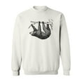 thumbnail image 1 of Upside Down Sloth Sweatshirt Men -SPIdeals Designs, Male 3X-Large, 1 of 4
