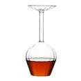thumbnail image 1 of Upside Down Wine Glass | Upside Down Glasses Of 1 | 14 Fl Oz Long Red Wine Glasses | Upside Down Tableware | Funky Holiday Wines Glass O, 1 of 7