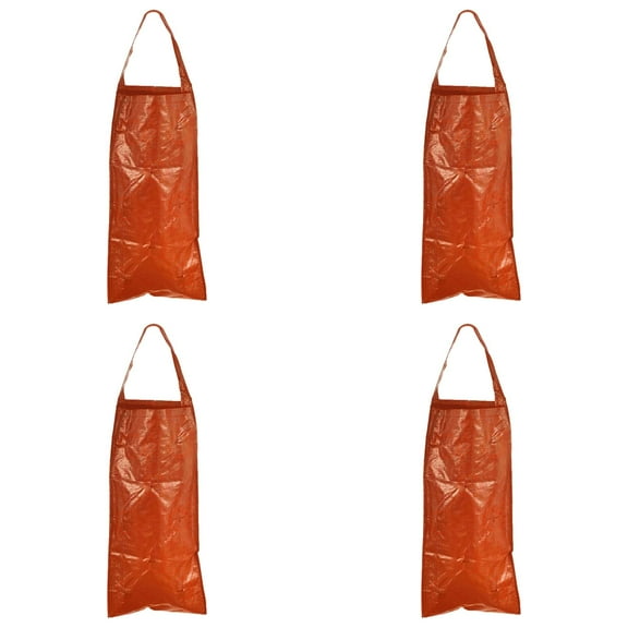 Upside Down Tomato Planter & Hanging Strawberry Planter - 9.84x23.62 Inch Breathable PE Grow Bags with Multiple Holes & Sturdy Straps for Vegetables, Herbs, Peppers, Potatoes