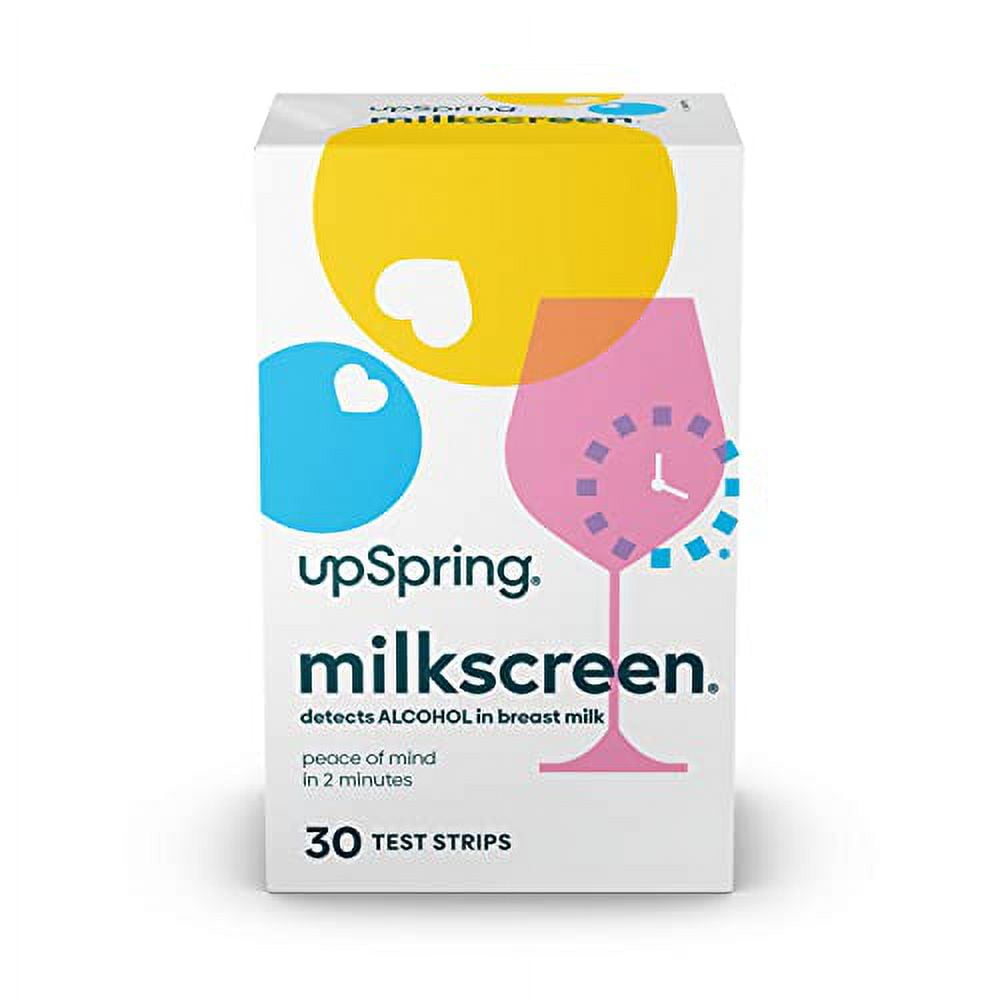 Upspring Milkscreen Test Strips to Detect Alcohol in Breast Milk