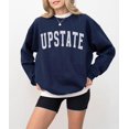 thumbnail image 1 of Upstate Sweatshirt, Upstate NY Sweatshirt, Trendy Varsity Sweatshirt, Aesthetic College Crewneck, Oversized Sweater, Upstate New York Shirt Tshirt All Size S-5XL, 1 of 5