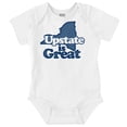 thumbnail image 1 of Upstate is Great New York Romper Boys or Girls Infant Baby Brisco Brands 12M, 1 of 6