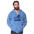 thumbnail image 1 of Upstate is Great New York Zip Up Hoodie Men's Women's Brisco Brands M, 1 of 5