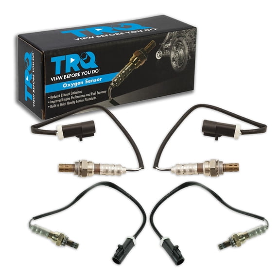 TRQ Upstream & Downstream O2 02 Oxygen Sensor Kit Set of 4 Fits Ford Truck SUV