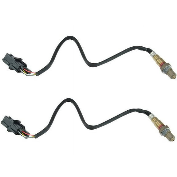 Upstream Oxygen Sensor Set 2 Piece - Compatible with 2004 - 2009 Nissan Quest 3.5L V6 2005 2006 2007 2008