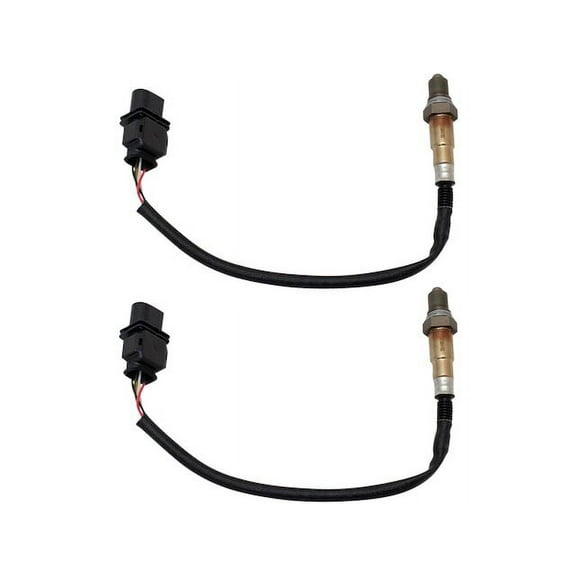 Upstream Oxygen Sensor Set 2 Piece - Compatible with 2009 - 2012 Ford Flex 3.5L V6 Naturally Aspirated 2010 2011