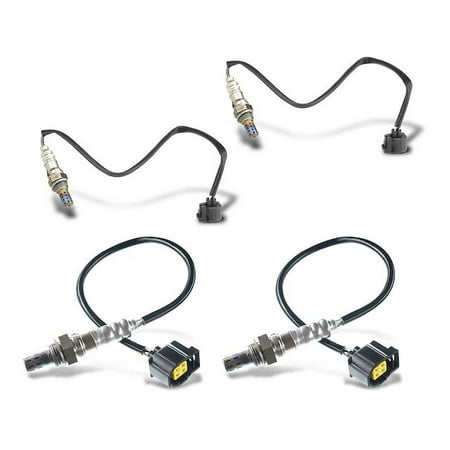 Upstream Oxygen Sensor Set - Compatible with 2007 - 2010 Jeep Wrangler JK 3.8L V6 - Autopart Premium