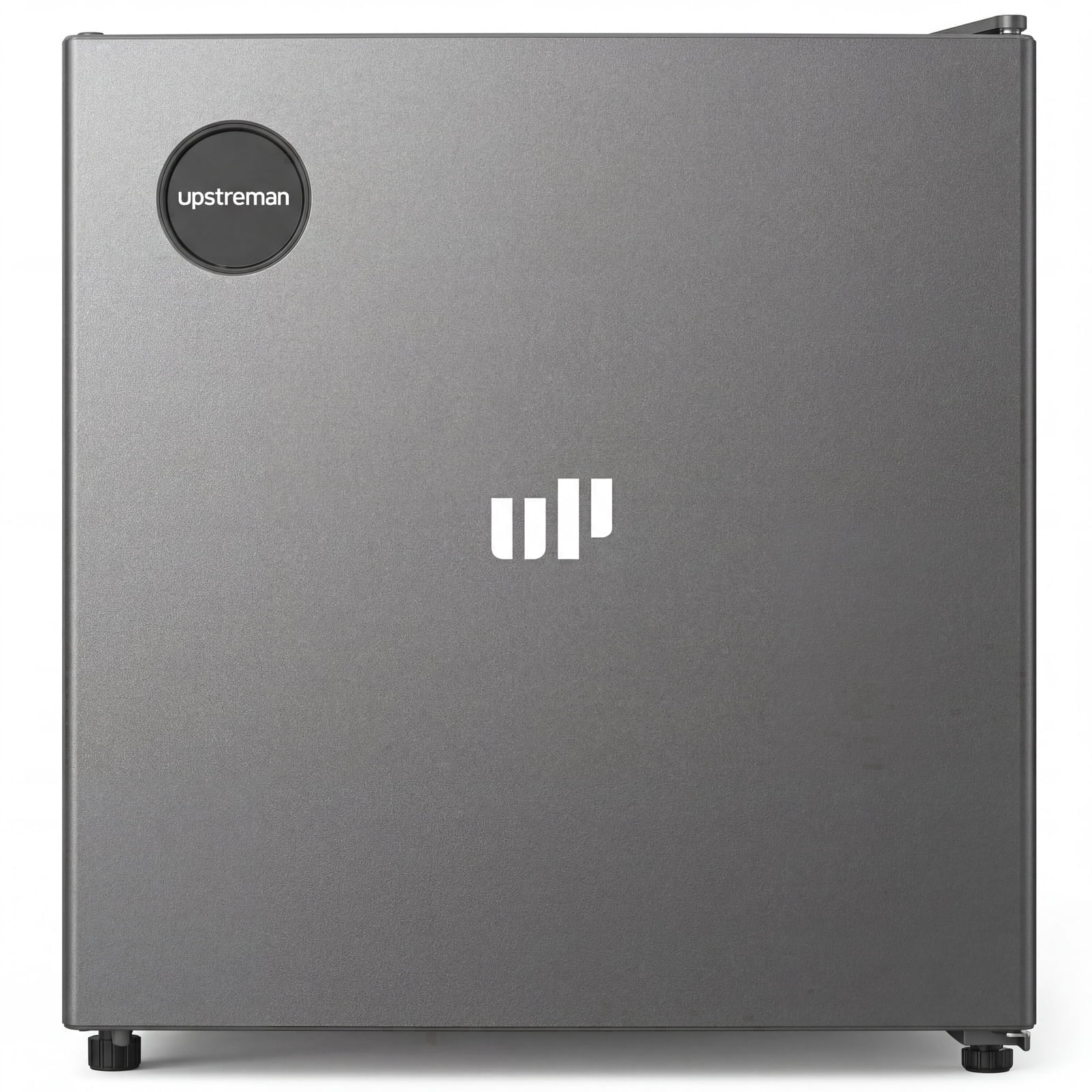 Upstreman 1.5 Cu.Ft Mini Fridge Without Freezer, Single Door Small Refrigerator No Freezer, Freezerless All-Refrigerator Cooler for Kitchen Office Bedroom Dorm, Gray CR16