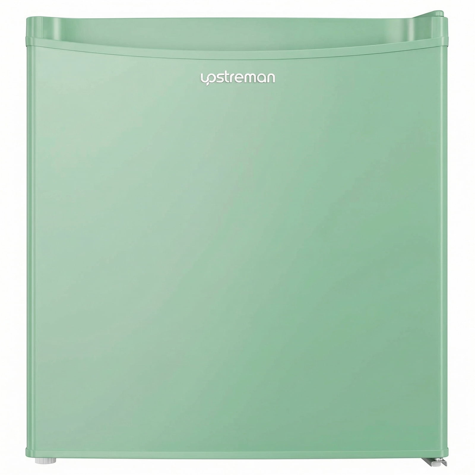 Upstreman 1.7 Cu ft Mini Fridge with Freezer Single Door Compact Refrigerator, Low Noise, Energy Saving, Adjustable Temperature, Reversible Door, for Home Office Dorm, Green FR17