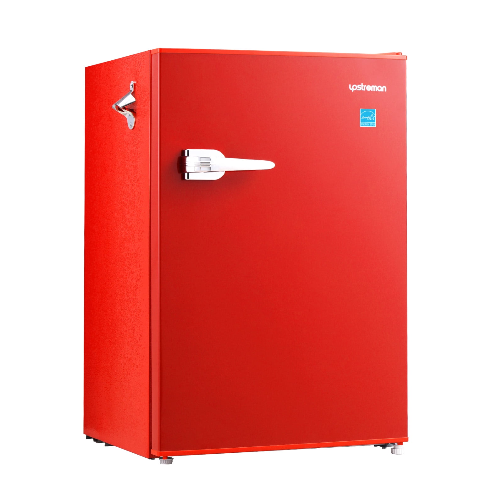 Upstreman 4.5 Cu Ft Retro Compact Refrigerator, Mini Fridge with
