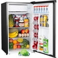 Upstreman 3.2 Cu.Ft Mini Fridge with Freezer, Single Door Mini Fridge