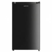 Upstreman Mini Fridge with Freezer, 3.2 Cu.Ft Small Refrigerator Single Door Compact Refrigerator for Dorm Office, Adjustable Thermostat, Low Noise, BR321 Black