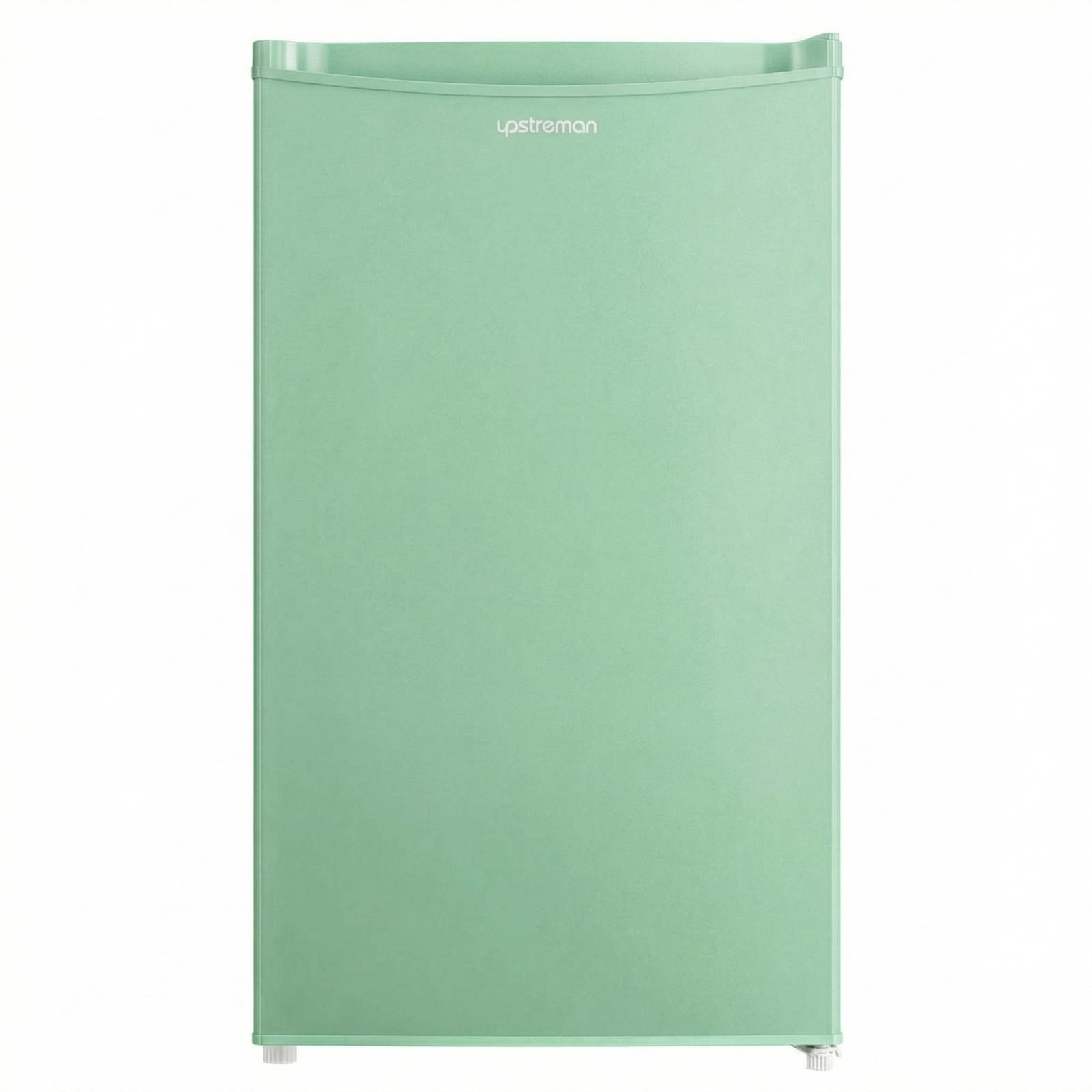 Upstreman Mini Fridge with Freezer, 3.2 Cu.Ft Small Refrigerator Single Door Compact Refrigerator for Dorm Office, Adjustable Thermostat, Low Noise, BR321 Green