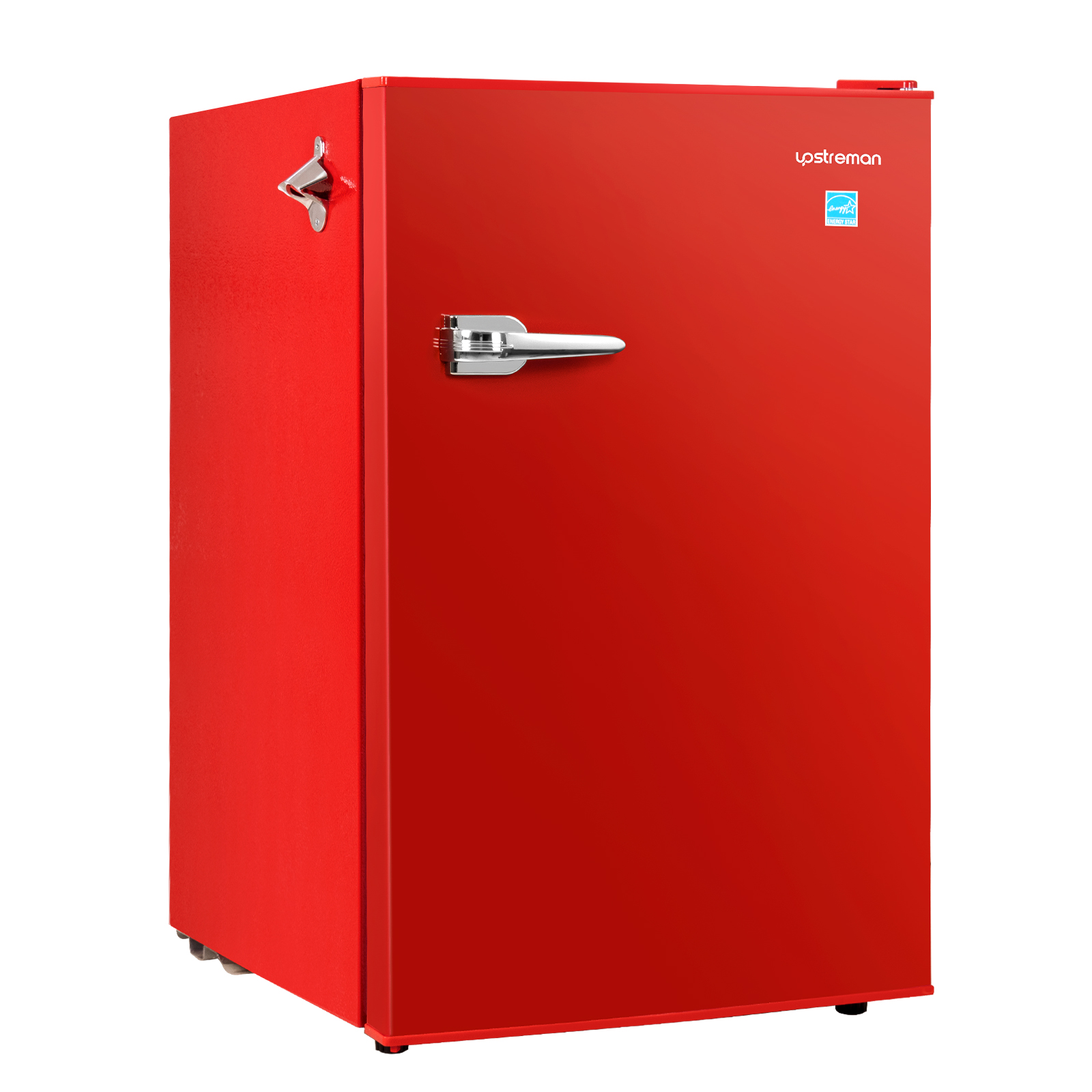 Frigidaire 3.2 Cu. Ft. Retro Compact Refrigerator with Side Bottle