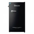 thumbnail image 1 of Upstreman 3.2 Cu.ft Retro Compact Fridge with Side Bottle Opener, Single Door Small Refrigerator Retro Bar Fridge, Black BR321 PRO, 1 of 13
