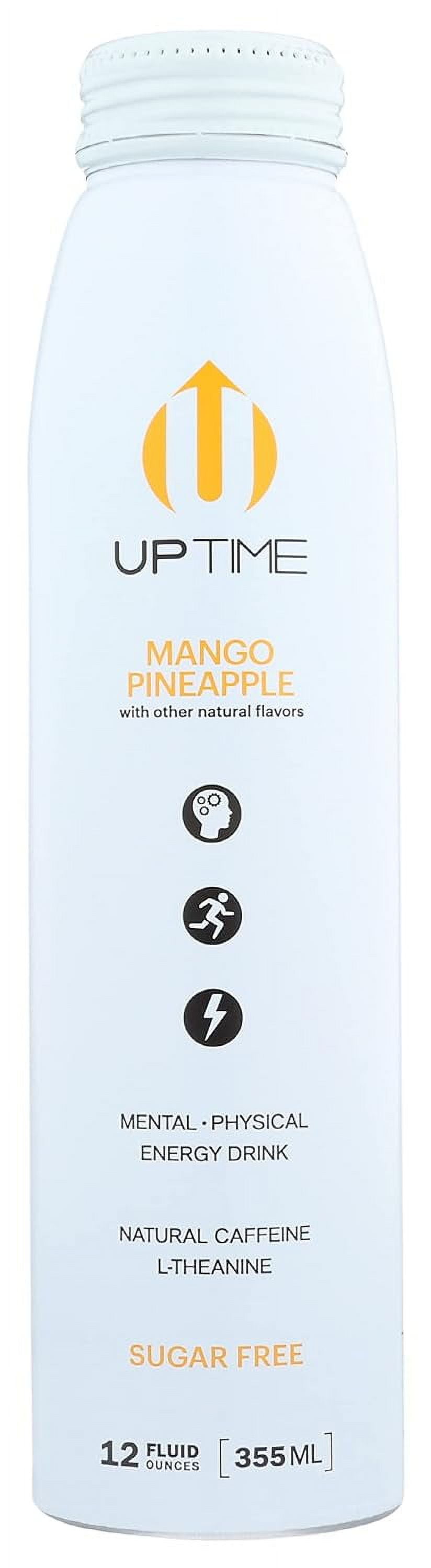Uptime Mango Pineapple Energy Drink, with Other Natural Flavors