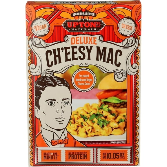 Upton's Naturals Deluxe Ch'eesy Mac Vegan -- 10.05 oz