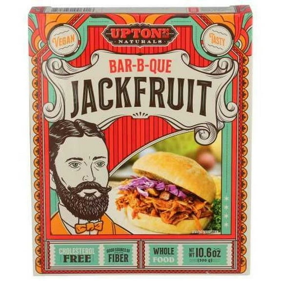 Uptons Naturals Barbeque Jackfruit, 10.6 Ounce -- 10 per case.