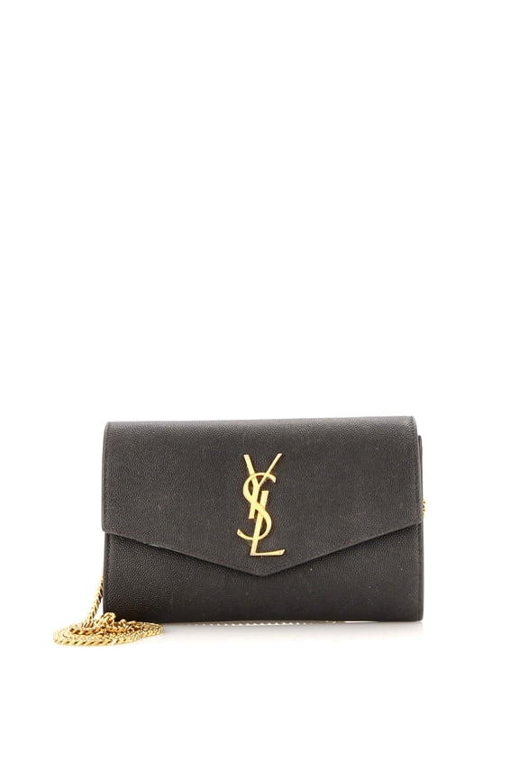 Pre-Owned Uptown Chain Wallet Leather By Rebag