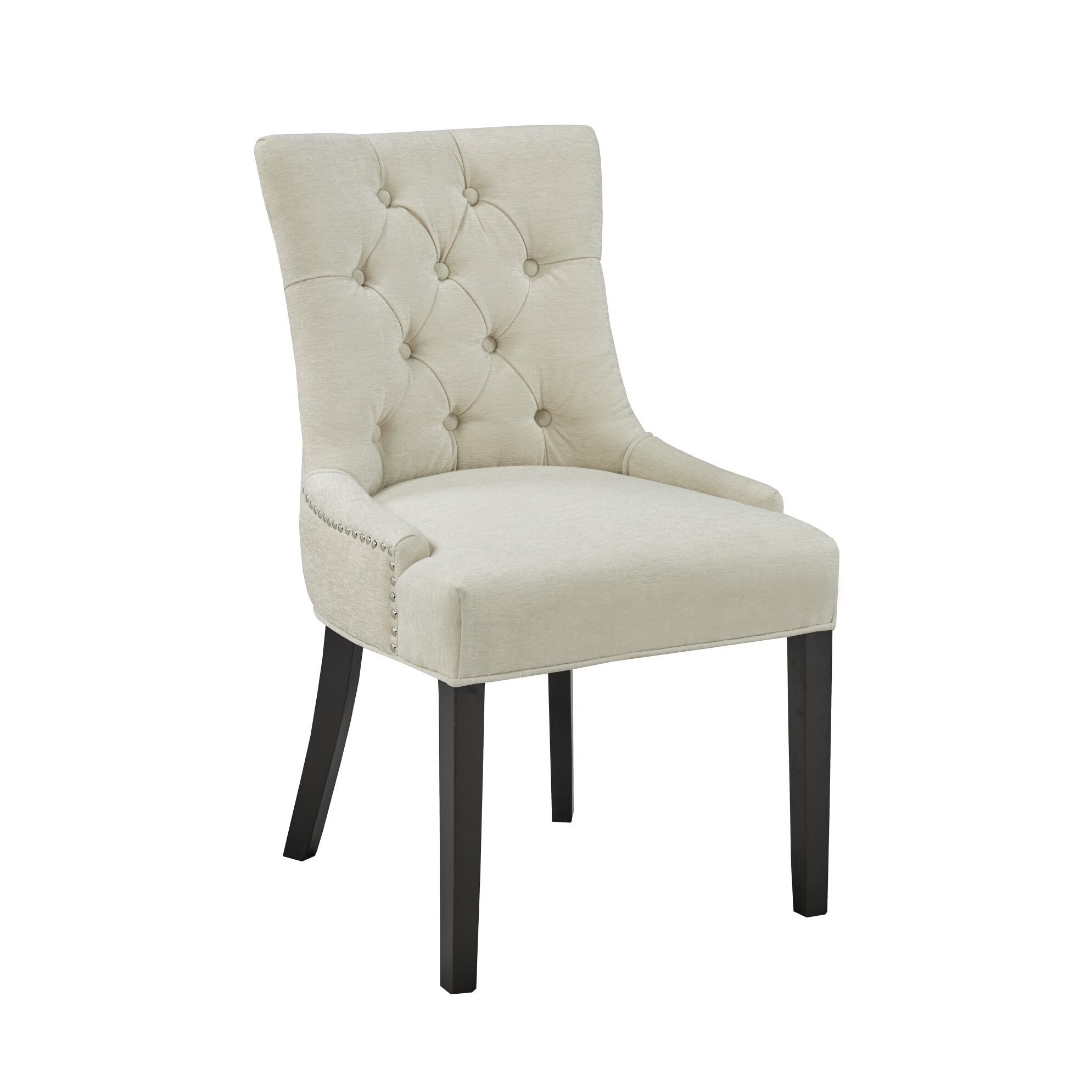 Uptown Club Andorra Beige Upholstered Tufted Dining Room Chair