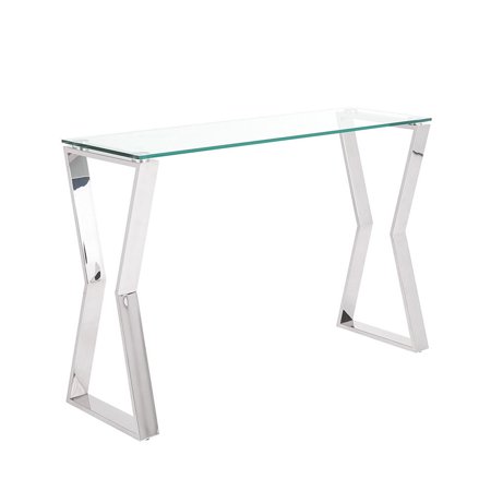 Uptown Club Silver Sofa Table Zeal
