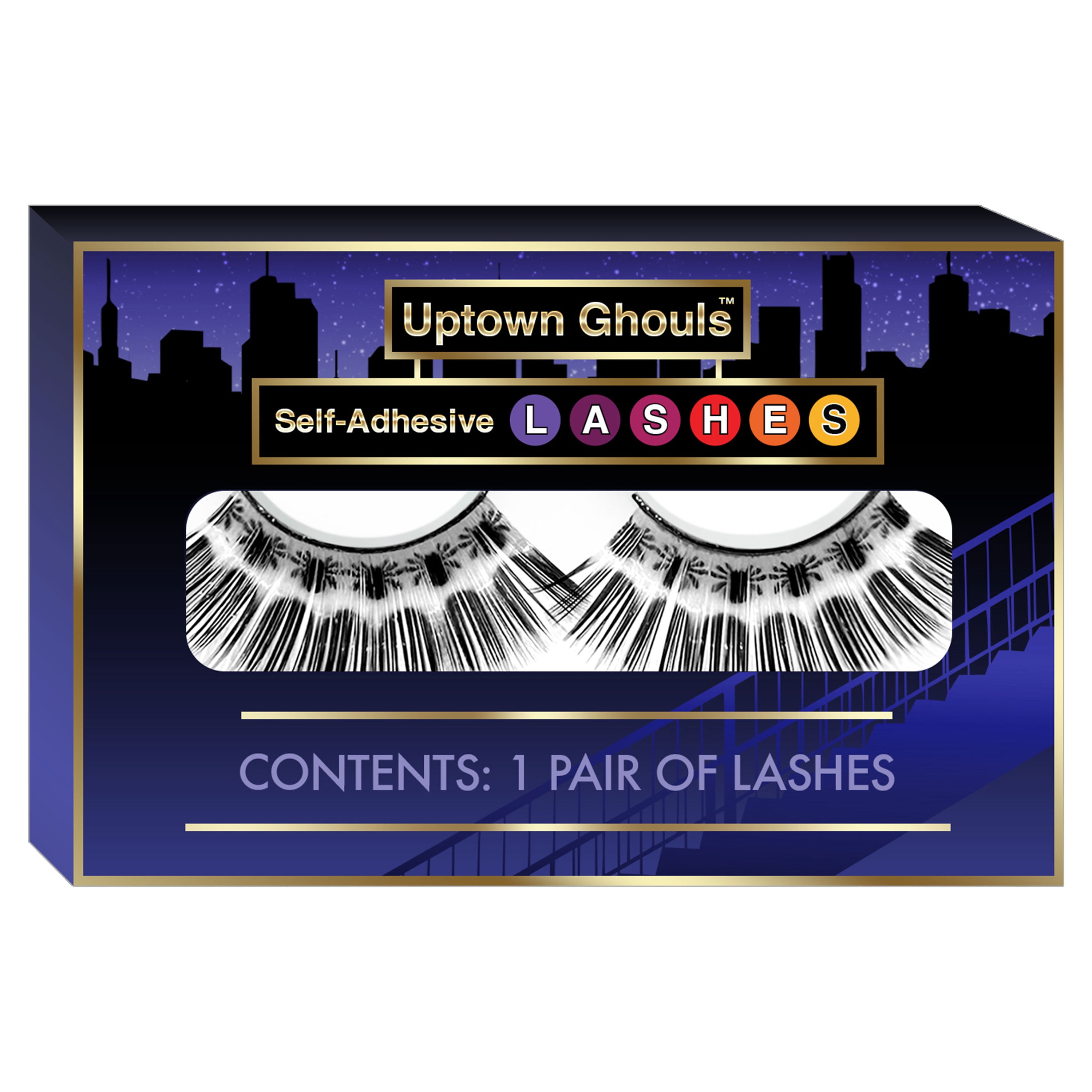 "Flapper" Lashes from Uptown Ghouls, Halloween Makeup by Cinema Secrets