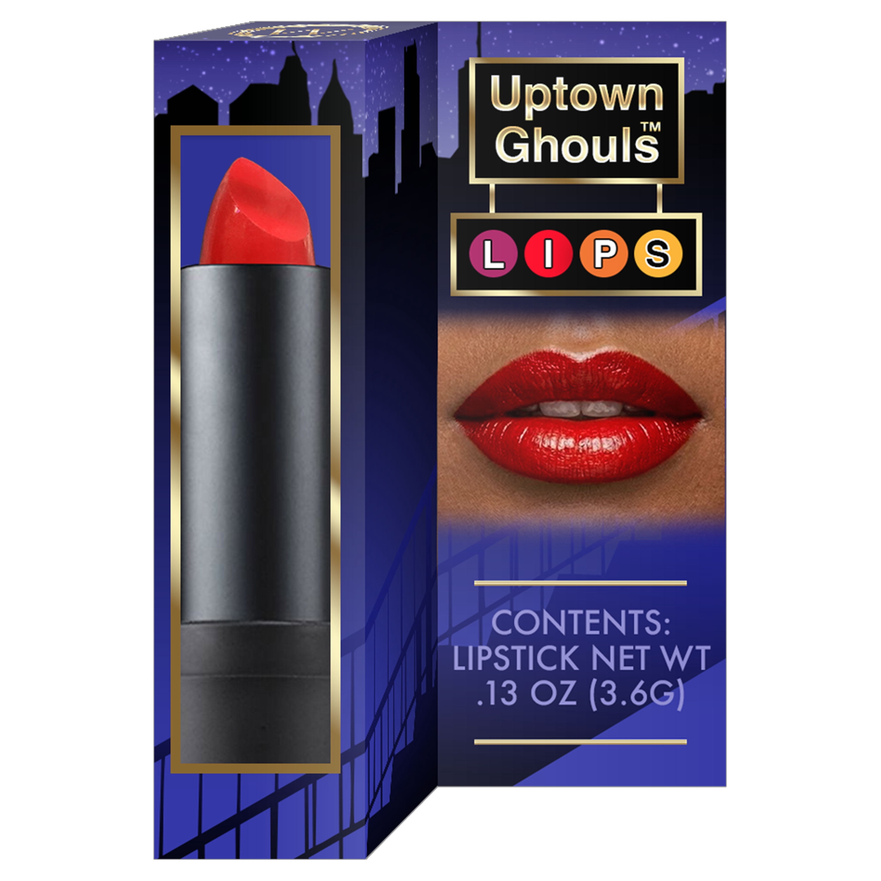 Red Lipstick from Uptown Ghouls, Halloween Makeup by Cinema Secrets