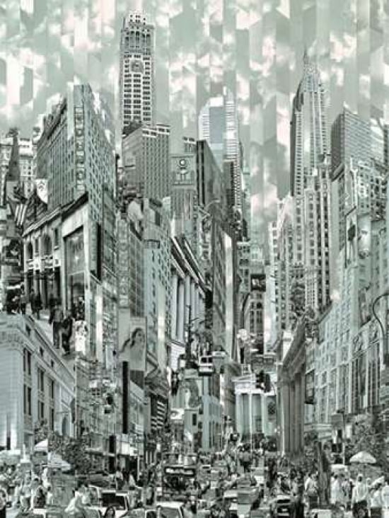 Uptown Loop Canvas Art - Serge Mendjisky (18 x 24)