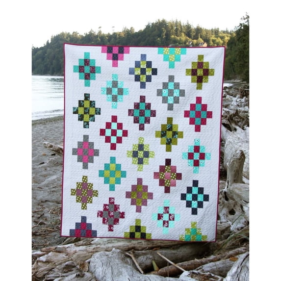 Cluck Cluck Sew Uptown Quilt Pattern - 4 Size Variations Per Pattern
