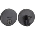 thumbnail image 1 of Uptown Single Cylinder Round Deadbolt - 258 Series with Smartkey - Boxpack, 1 of 7