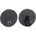 thumbnail image 1 of Uptown Single Cylinder Round Deadbolt - 258 Series with Smartkey - Boxpack, 1 of 7