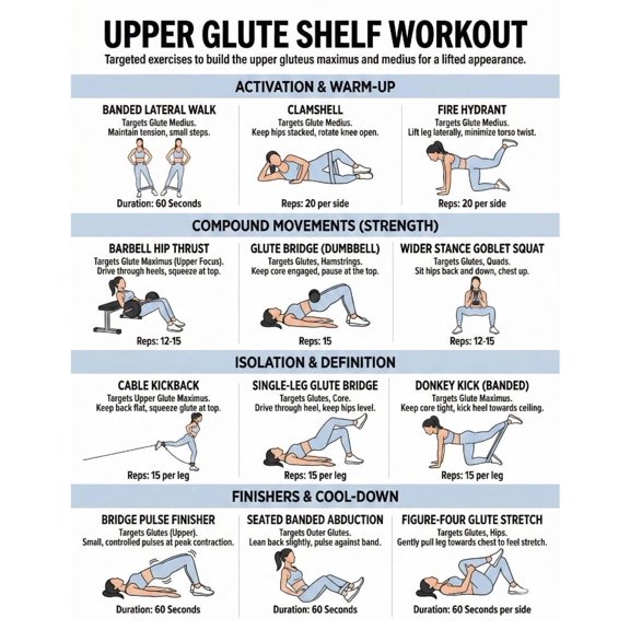 Upward Hip Exercise, Hip Muscle Exercise Poster, Belt Exercise, Leg Daytime Exercise Poster, Lower Body Exercise, Day Exercise, Family Fitness Plan Poster