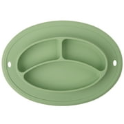 UpwardBaby Divider Plate with Suction Placemat - BPA Free - 100% Food-Grade Silicone - 6m+