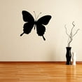 thumbnail image 1 of Upwards Tail Wing Butterfly Silhoutte Decal - 36 Inches, 1 of 1