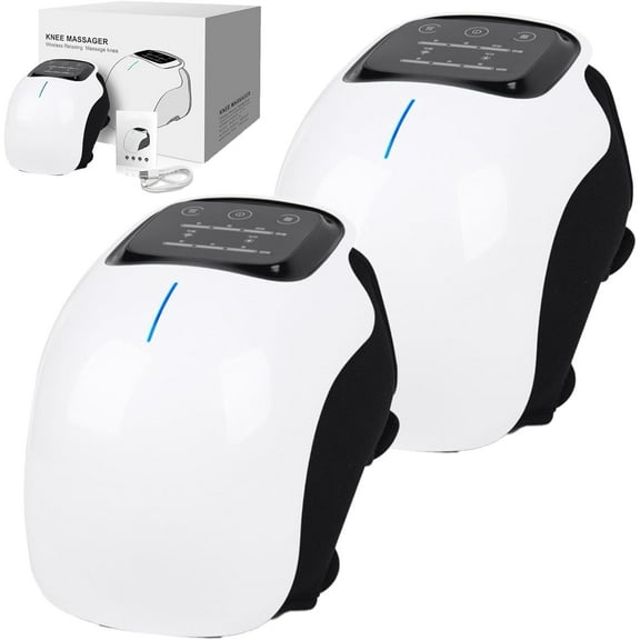 Upyogaa Knee Massager, 3-in-1 Knee Massager, Deep Heating, Light and Vibration Massage, Knees Massagers with Heat and Red Light, Relax Your Knees