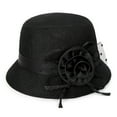 thumbnail image 1 of Uqiangy 1920s Hats for Women Felt Hats for Women Women Dress Hats 1940s Hats for Women Womens Hats Fashion Church Hats Funeral Hats for Women Black, 1 of 4