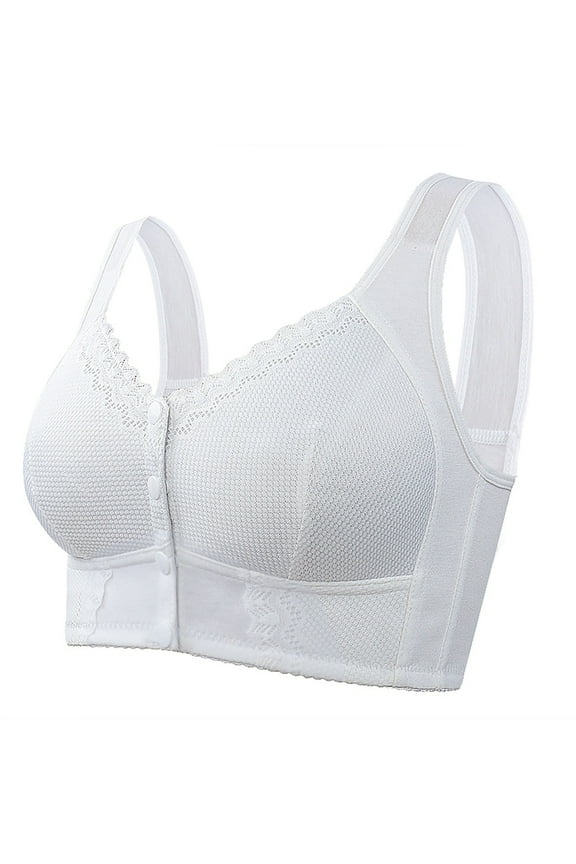 Brassiere for Women Push Up Bras for Women No Underwire No Wire Bras for Women Underwear Bras Plus Size Bras for Women Longline Bras for Women Racerback Bras White 58