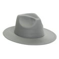 thumbnail image 1 of Uqiangy Brown Fedora Felt Hats for Men Women's Fedoras Fedoras for Women Fedora for Women Womens Fedora Hat Fedora Hat Women Gray, 1 of 2