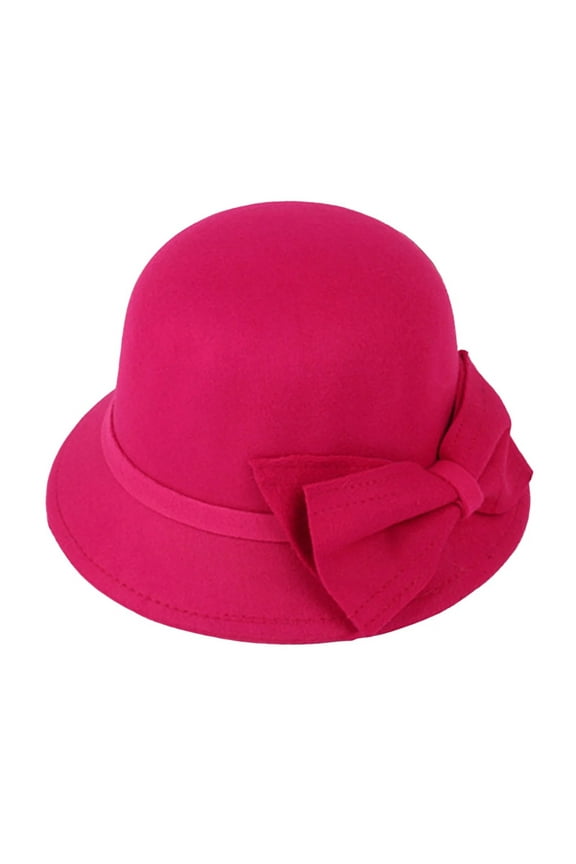 Church Hat Felt Hats for Women 1930s Dresses for Women Vintage Dress Hats for Women Vintage Hats Womens Hats Fashion Dress Hat Hot Pink
