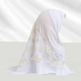 thumbnail image 1 of Uqiangy Head Scarf Head Wraps for Cancer Patients Women Chiffon Scarf for Women Head Scarves for Women with Cancer Chemo Scarves for Women Chemo Hat Hijab Scarf for Women White A, 1 of 3